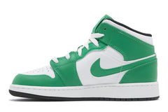 Jordan 1 Mid "Lucky Green" (GS)