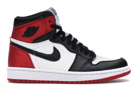 Jordan 1 Retro (W) “Satin Black Toe”