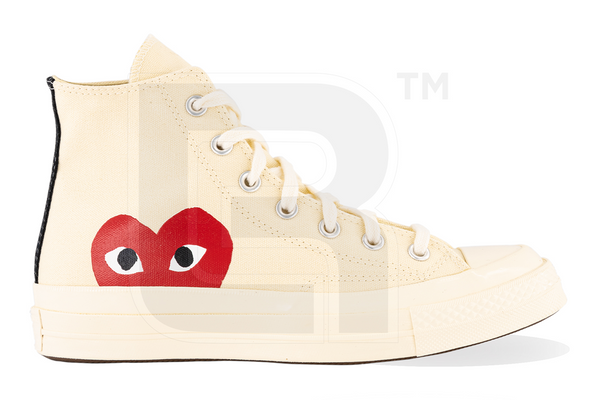 Comme des Garçons PLAY x Chuck 70 High 'White'