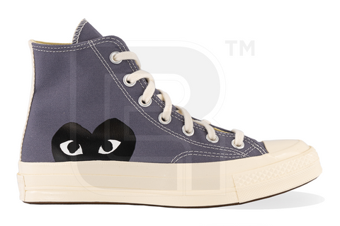 Comme des Garçons PLAY x Chuck 70 High 'Steel Gray'