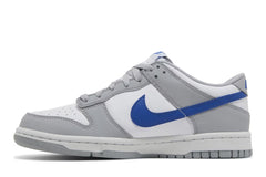 Nike Dunk Low "Mini Swoosh Wolf Grey Game Royal" (GS)