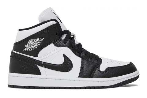 Jordan 1 Mid "Black White" (W)