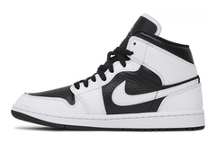 Jordan 1 Mid "Black White" (W)