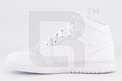 Jordan 1 Mid "Triple White"