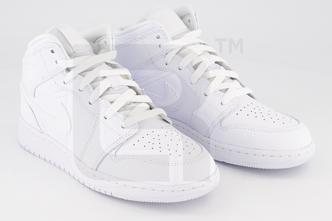 Jordan 1 Mid "Triple White"