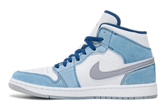 Jordan 1 Mid "French Blue Fire Red"