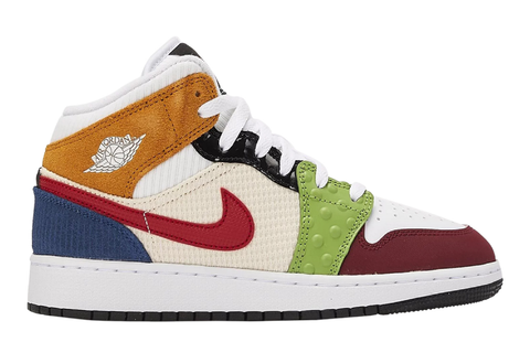 Jordan 1 Mid "Patchwork"