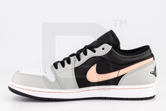 Jordan 1 Low "Black Grey Pink"