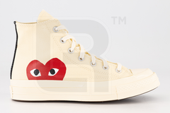 Comme des Garçons PLAY x Chuck 70 High 'White'