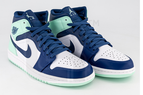 Jordan 1 Mid "Mystic Navy Mint Foam"