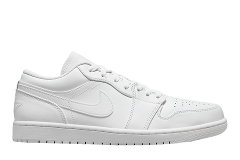 Jordan 1 Low "Triple White" (Smooth Finish) (2022)